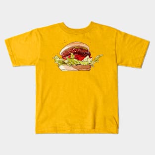 Appetizing burgers Kids T-Shirt